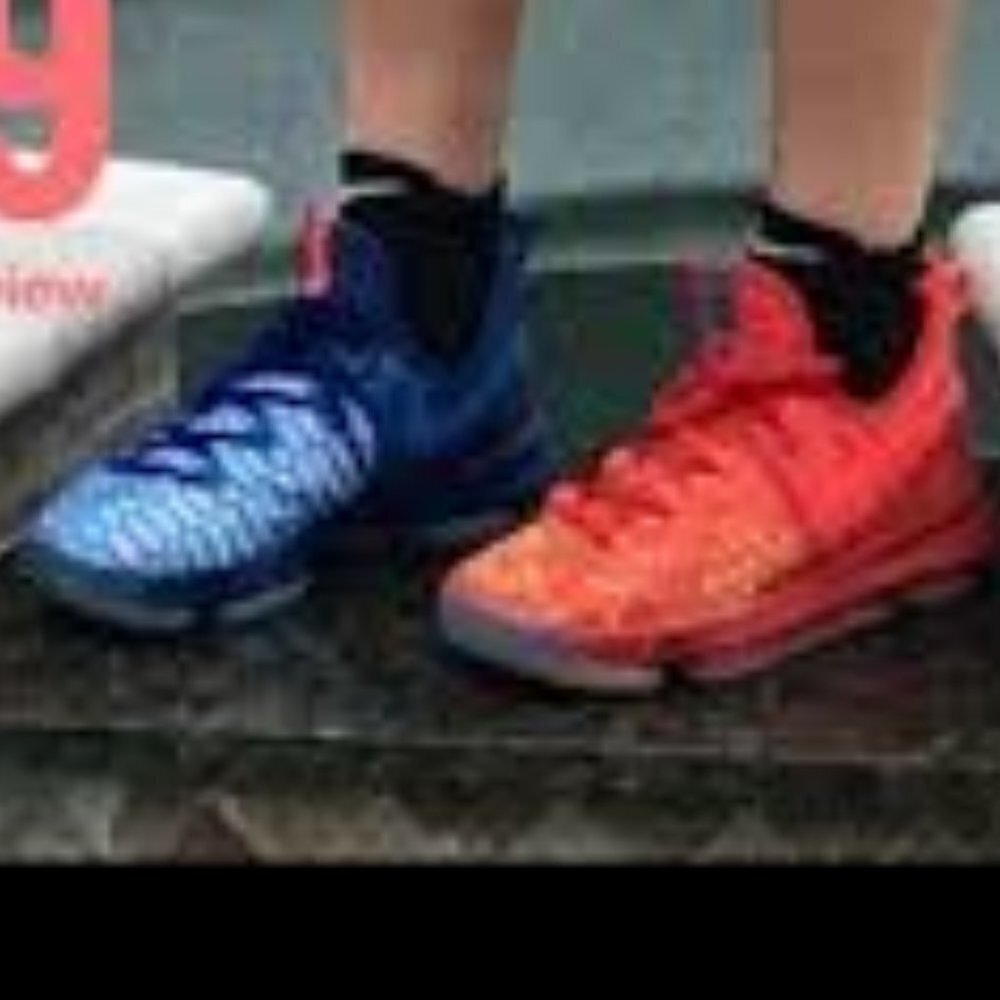 Nike Zoom KD Fire And Ice Boys Shoes Size 6Y